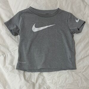 Nike Kids Charcoal Gray Dri-FIT T-Shirt